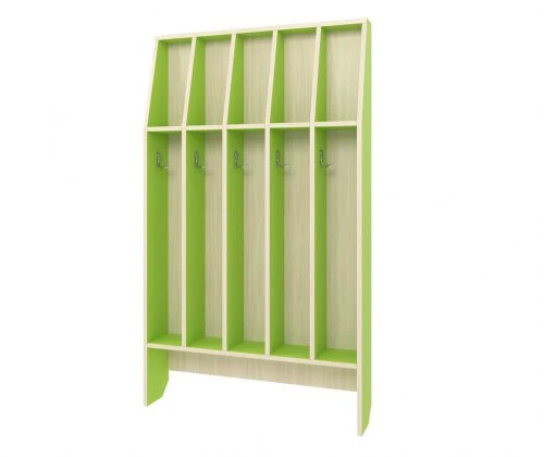 5-Section Floor Towel Rack for Bathroom Storage