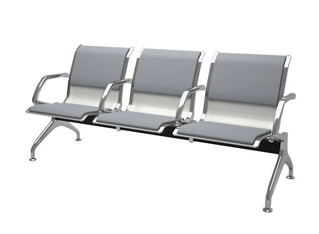 Multi-Seat Section MS33 - Modular Metal Frame