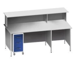 Registrar Table with Mobile Pedestal KSPm 1-11E