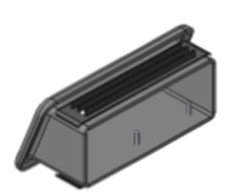 Left Plug S.31Р-10.10.160 for Tram Interiors