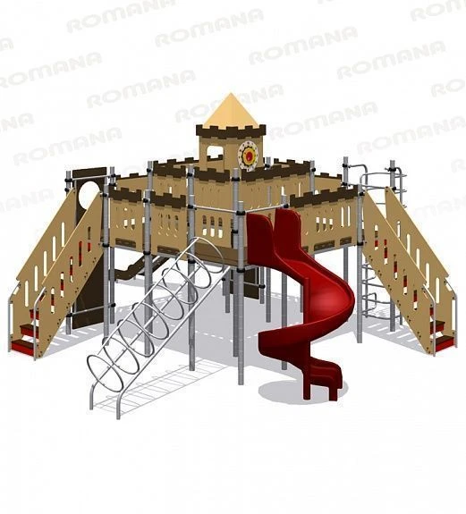Children's Play Complex for Thematic Games - Romana 101.99.00