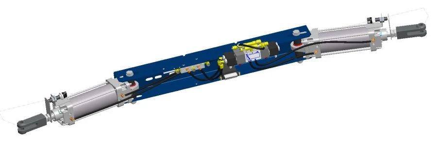 Pneumatic Door Actuator for Vehicles 40N2R63/100T1B000