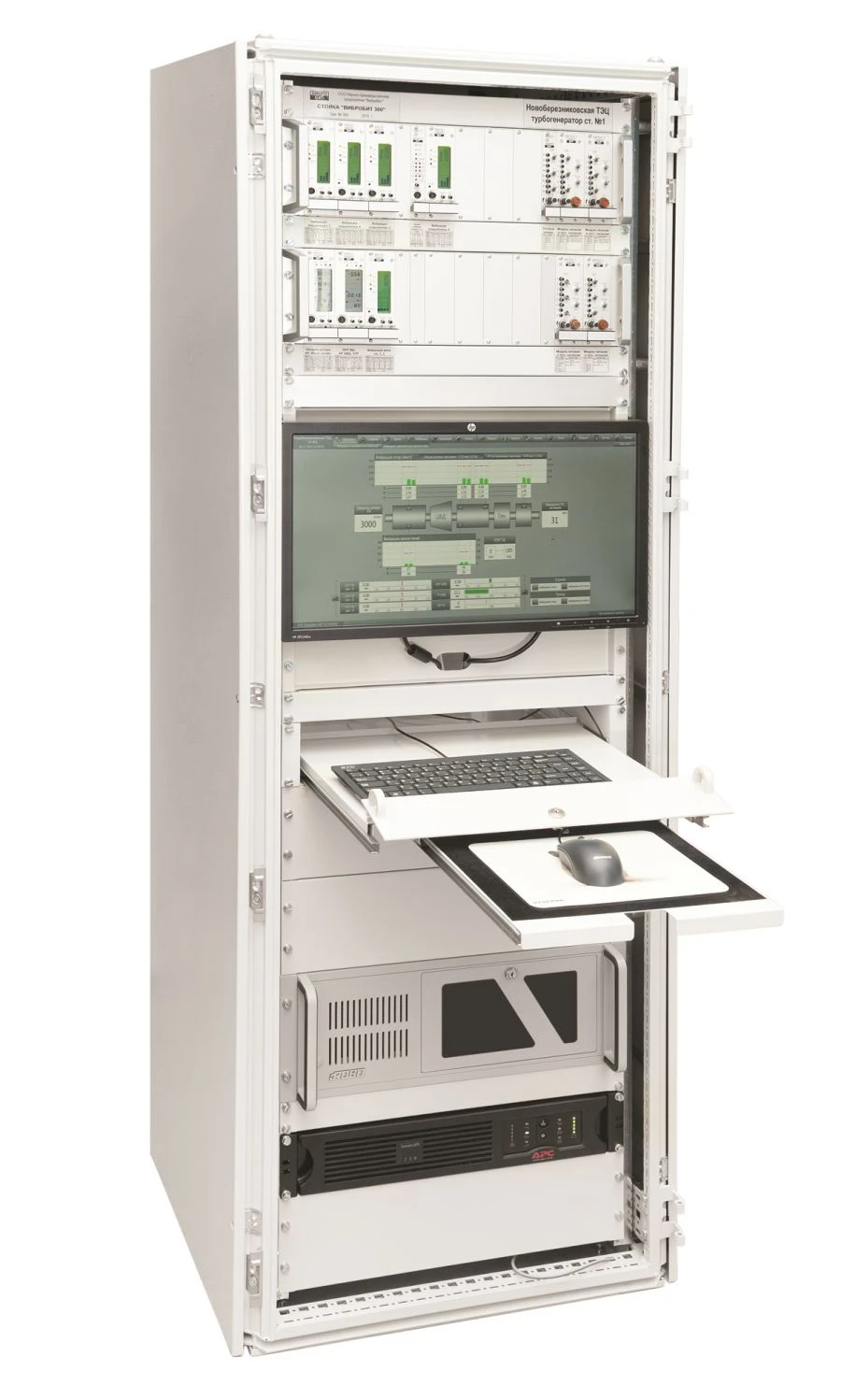 Vibration Monitoring Subsystem for Auxiliary Equipment