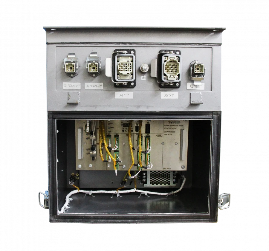 Anti-Skid Protection System SPZ 4/1/H/24(HH) 075 DC with Anti-Skid Device Container KPU 01/H
