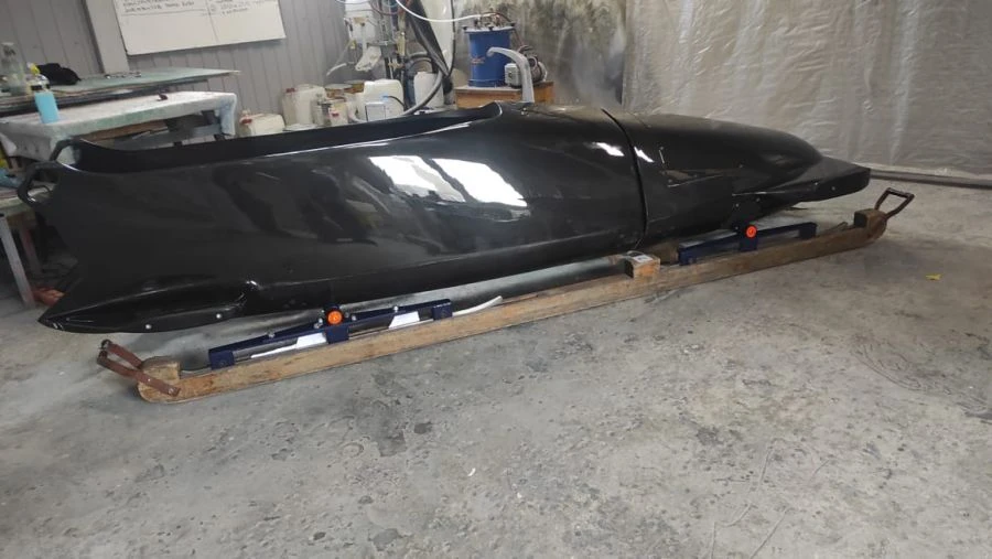 Single Bobsled Sled "MB-002" (Split Design)