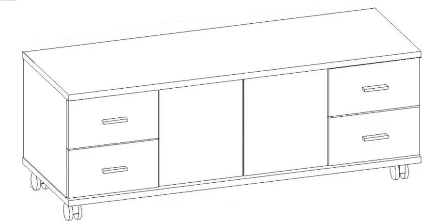 Storage Cabinet for Documents and Items RL 04/11