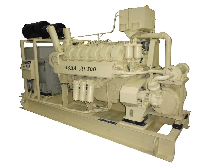 Marine Emergency Diesel Generator with Cooling System 500/1500 ADG-M4