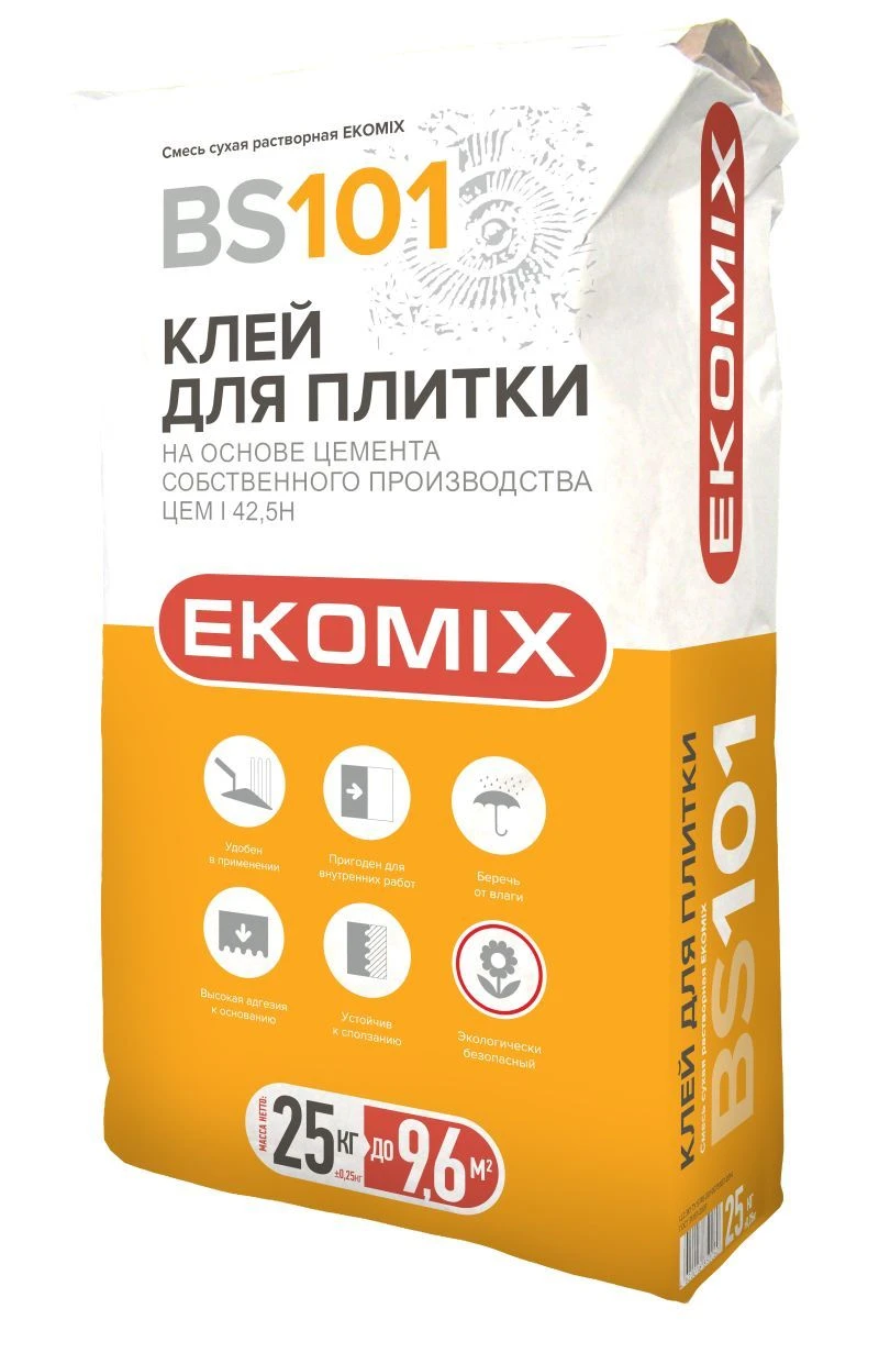 Dry Adhesive Mixture for Ceramic Tile Installation in Indoor Spaces BS 10