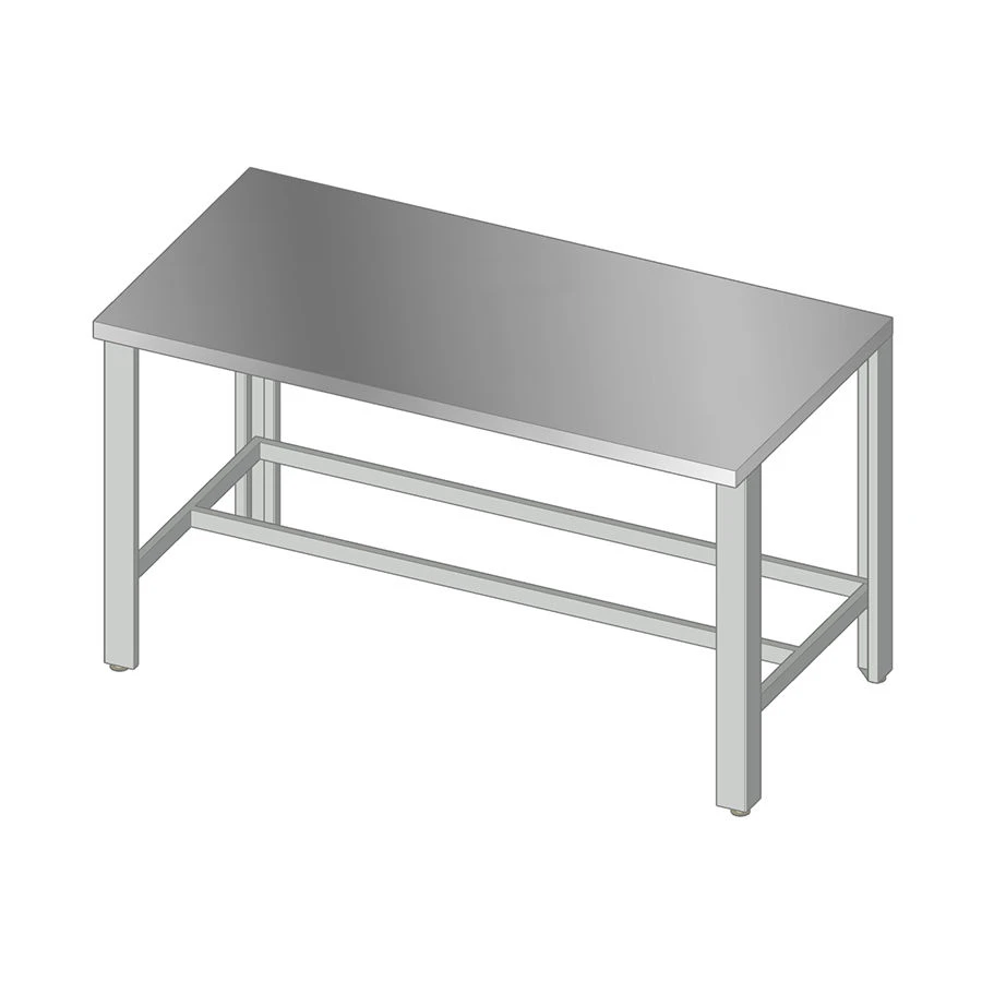 Heavy-Duty Workbench with Adjustable Legs 1500x750mm (Height 850mm)