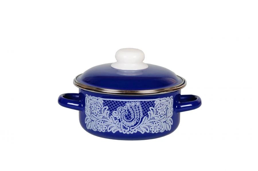 Cylindrical Low Cooking Pot, 1.5L, 2L, 3L, 4L, 5L