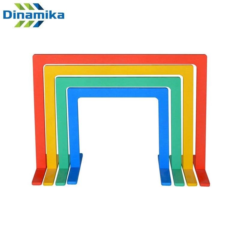 Colorful Rectangular Climbing Arches Set (4 pcs)