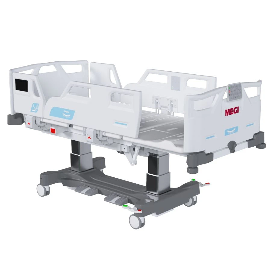 Functional Medical Bed with Electric Height Adjustment and Plastic Backs MEGI Alta
