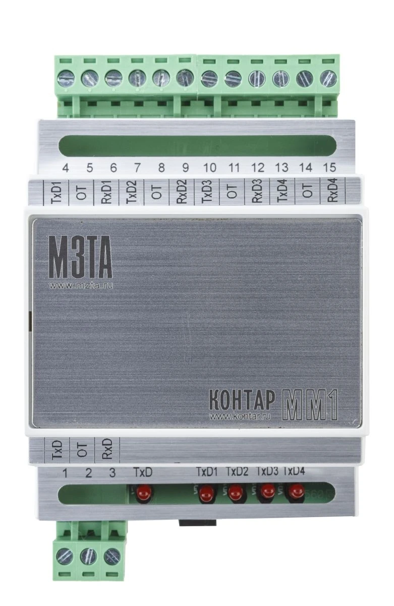 Multiplexer Module MM1 for RS232 Interface Expansion