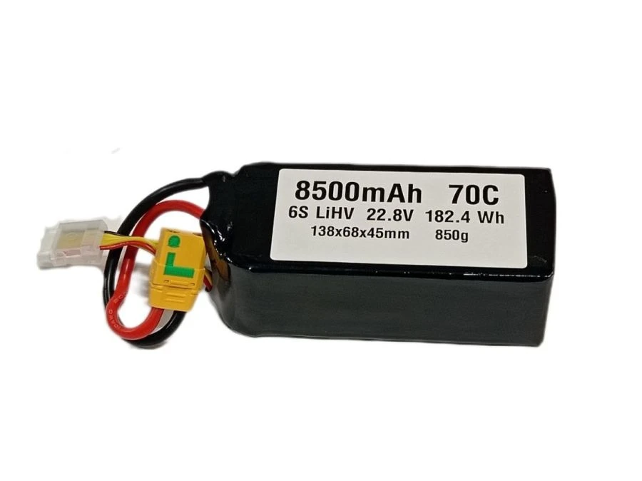 High-Power Lithium Polymer Battery 22.8V 8500mAh
