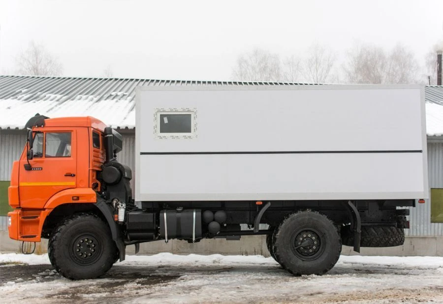 Mobile Laboratory Vehicle Model 574206 on KAMAZ-43502-D5 Chassis