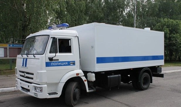 Mobile Police Unit Based on KAMAZ-43502 Chassis Type 27393