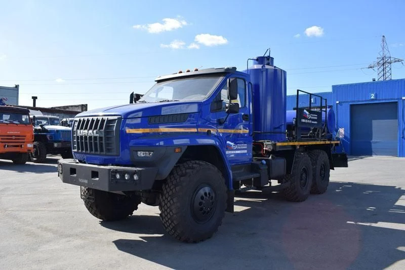 Hot Oil Paraffin Removal Unit (ADPM) UZST01 Model 6891-19 on Ural Chassis