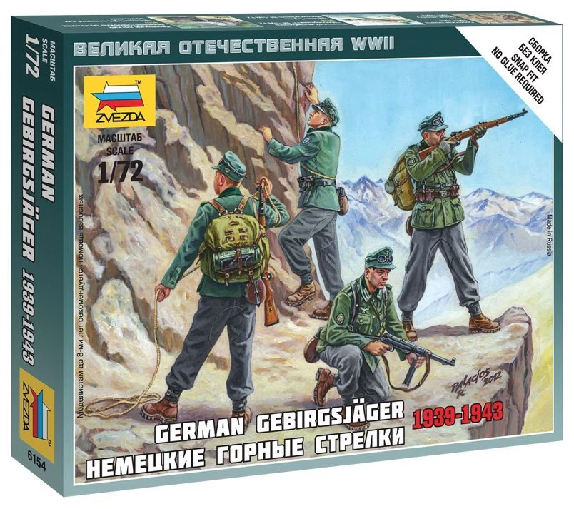 German Mountain Troopers Assembly Model