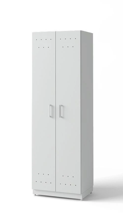 Wardrobe Cabinet for Clothing Storage in Laboratories - LK-600 SHG (Steel)