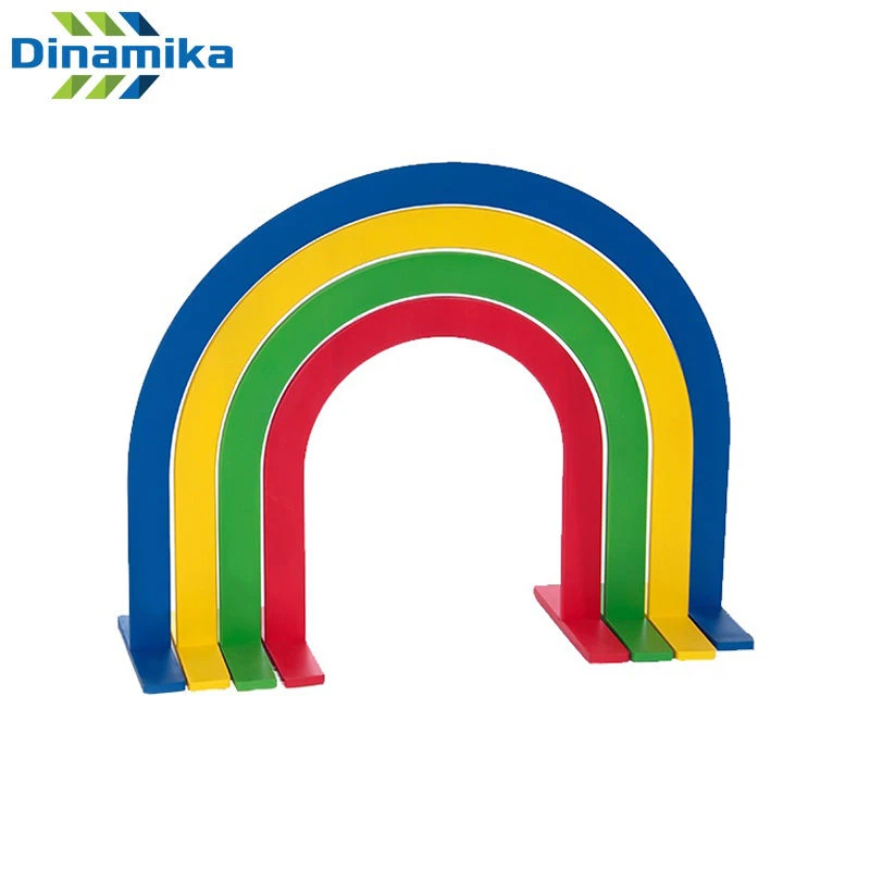 Colorful Round Climbing Arches Set (4 pcs)