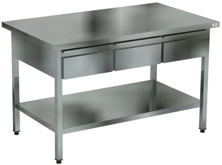 Production Table with Drawers, Type SPY