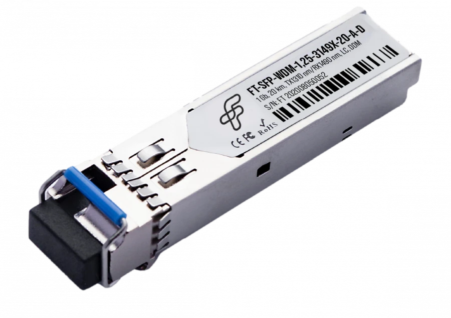 Optical Transceiver SFP FT-SFP-WDM-1.25-3149X-20-A-D