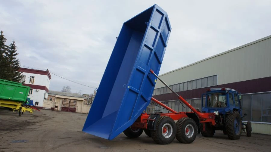 Tractor Semi-Trailer Dump for Liquid Fractions PTSZh-12