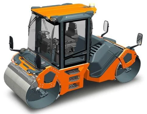 DM-7.5-2-VD Self-Propelled Road Roller for Asphalt Compaction