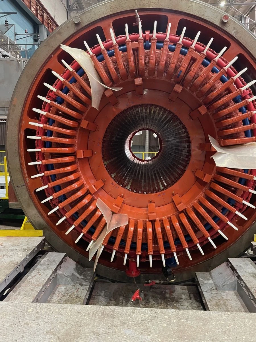 TBB-350-2U3 Turbo Generator for Kostroma GRES, Unit No. 3