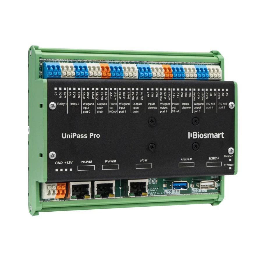 BioSmart UniPass Pro Palm Vein and RFID Access Controller