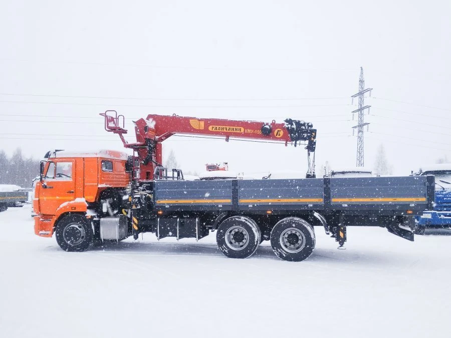 Multi-functional Hydraulic Crane Truck KAMAZ 43118 41K04G-L150