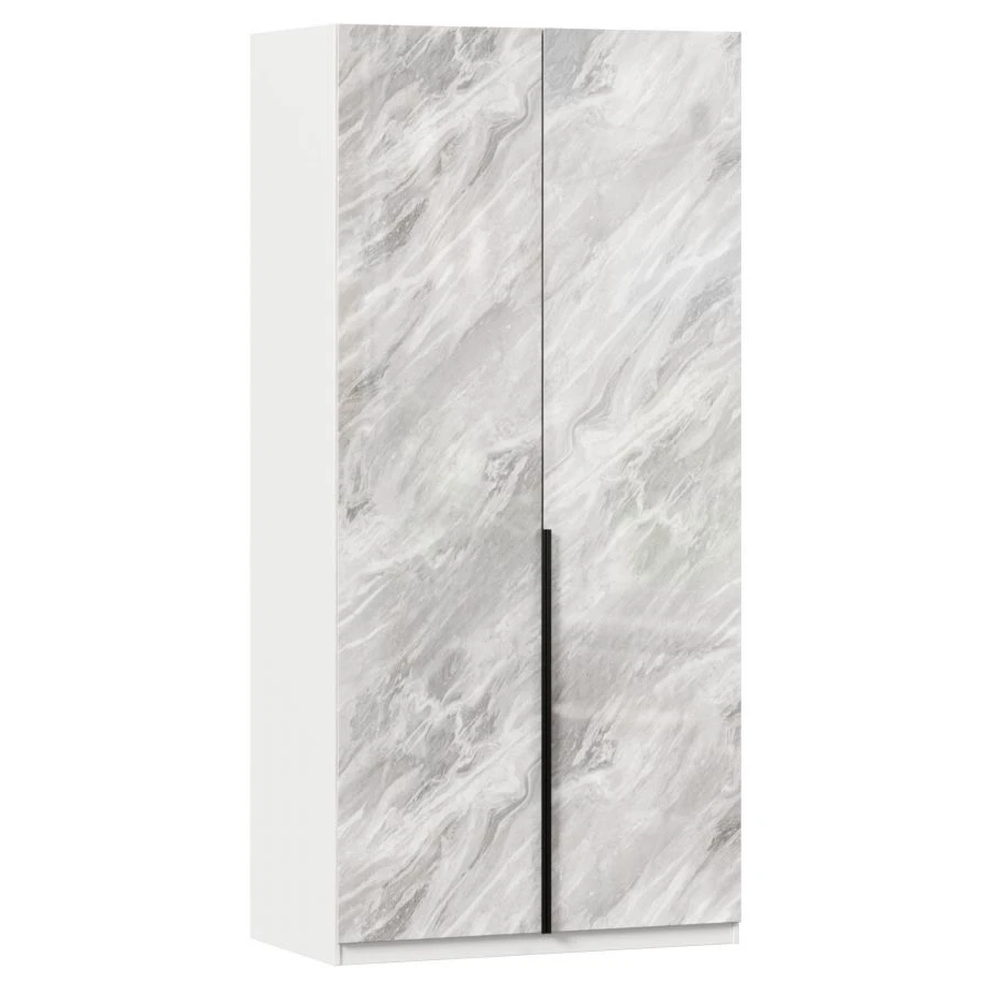 Two-Door Cabinet with White Body - Nord LD.677070.000 PV