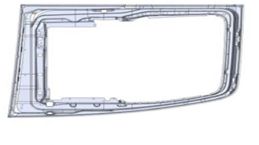 Inner Door Panel for Cars A9607225110