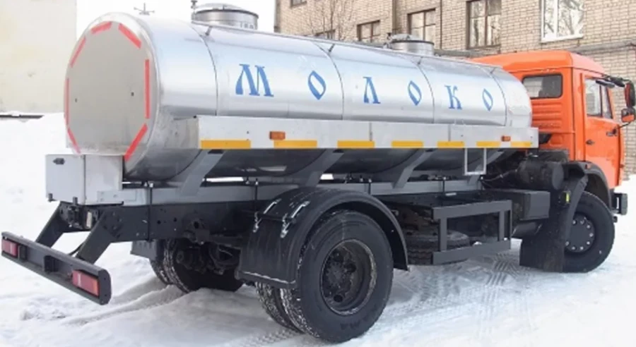 Автоцистерна (АЦ) для перевозки пищевых жидкостей типа 9666C ( Модификации 9666C2 на шасси КАМАЗ 43502-D5)