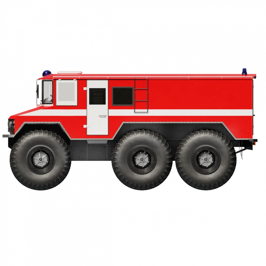 Snow and Swamp Vehicle "Burlak" Fire Search and Rescue Model 02.008