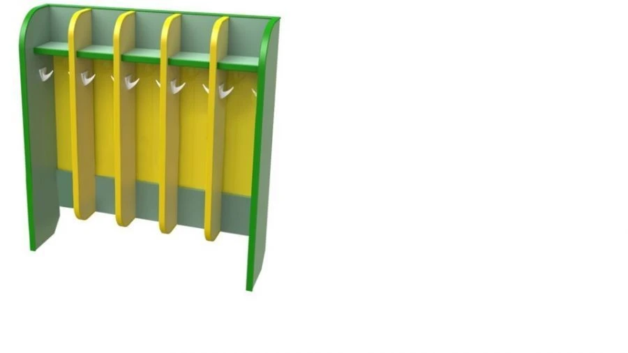 5-Section Floor Towel Rack P-5