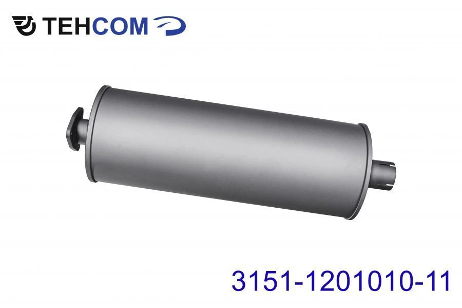 Exhaust Silencer for UAZ-3151 All Models, Steel (08ps)