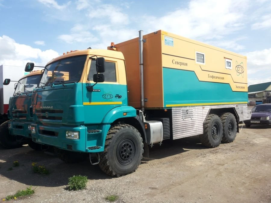 Perforation Station Laboratory LPS Model 6799D on KAMAZ-43118 Chassis