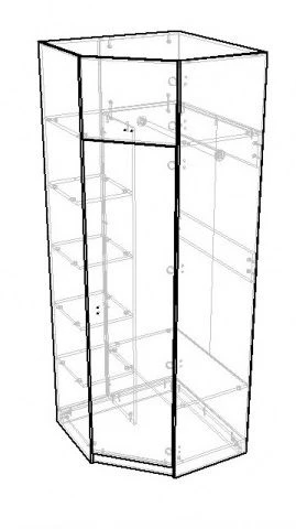 Corner Chemical Reagent Storage Cabinet PGL LKM SHR1