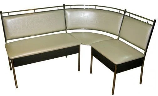 Corner Bench with Metal Frame (Ban U MK 6.3)