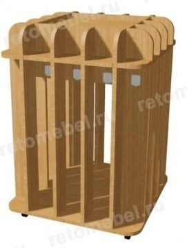 Floor Standing Towel Rack on Wheels for 16 Towels