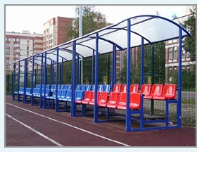 Two-Tier Grandstand with Canopy DT-2