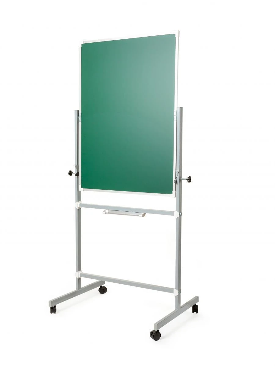 Magnetic Mobile Flip Board for Markers and Chalk