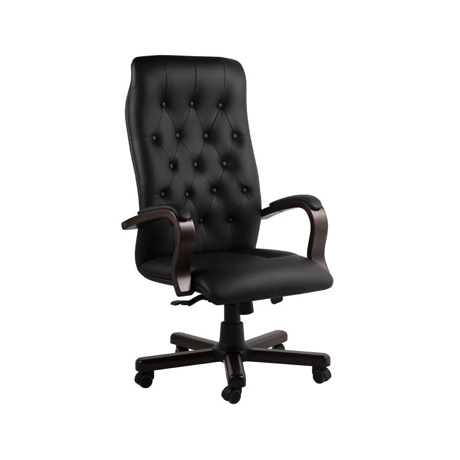 Bond Wooden Frame Chair with Textile and Polymer Upholstery