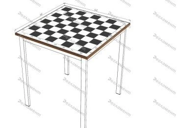 Protective Decorative Coated Table 600-2500x400-1200x650-950mm