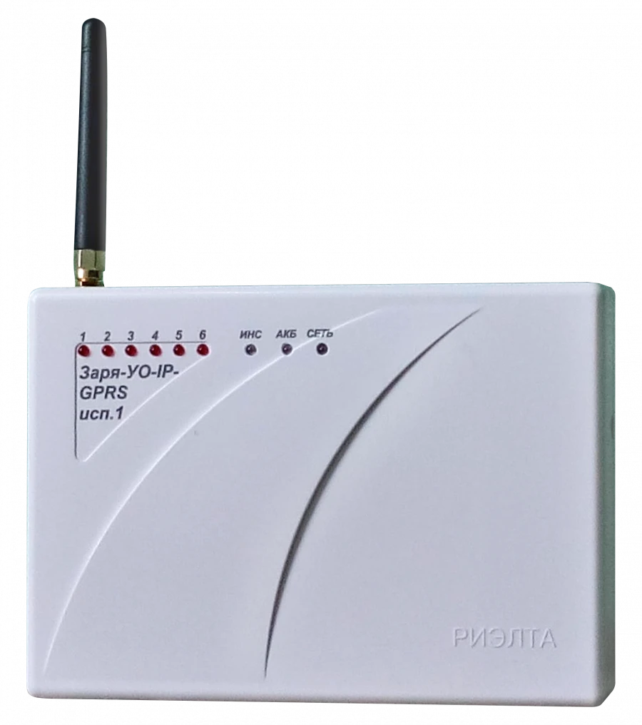 Security Control and Reception Device "Zarya-UO-IP-GPRS" Version 1
