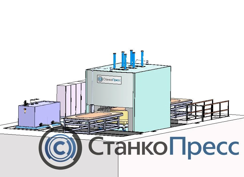 Hydraulic Sheet Metal Stamping Press 2.0x1.0m P5150-LShP