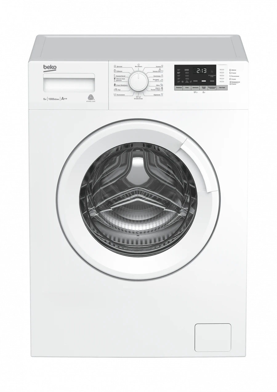 Fully Automatic Front-Loading Washing Machine WRE5512BWW