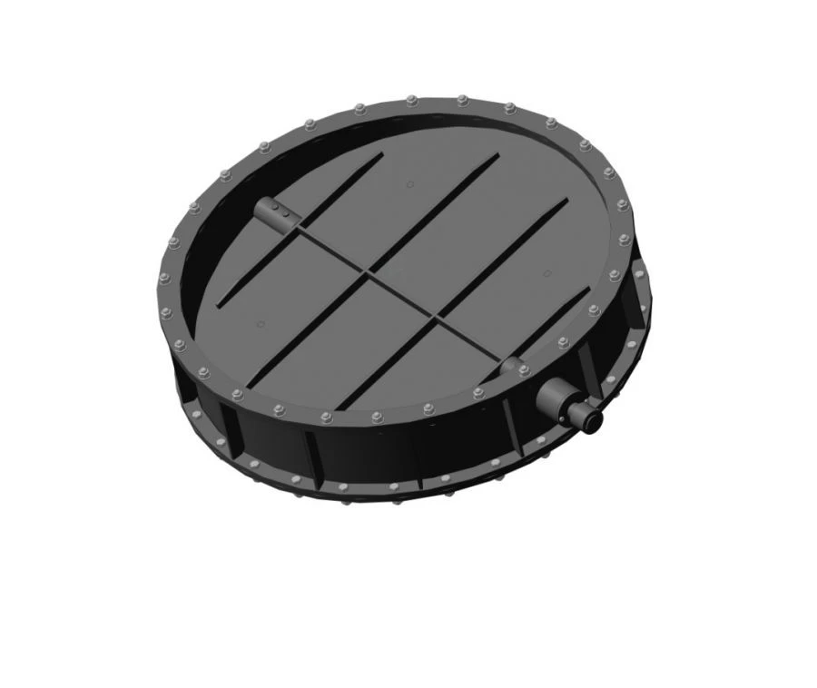 Dust-Gas-Air Duct Valve PGVU DN 900