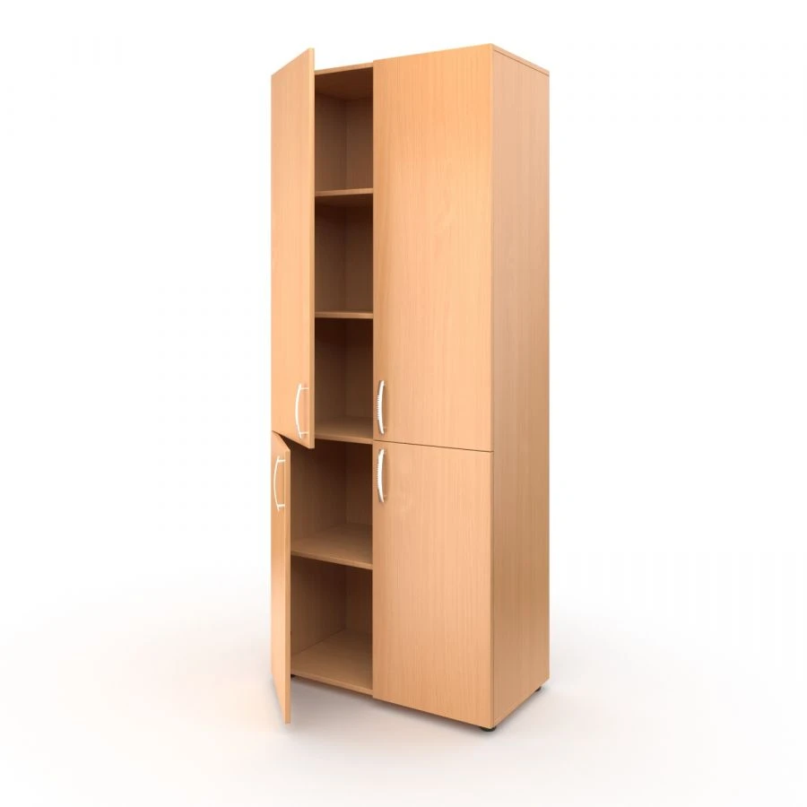 Educational Materials Cabinet, 4-Door Model